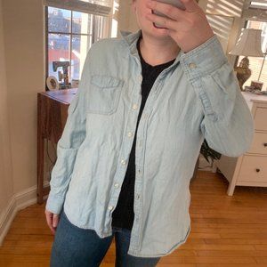 Chambray button up shirt